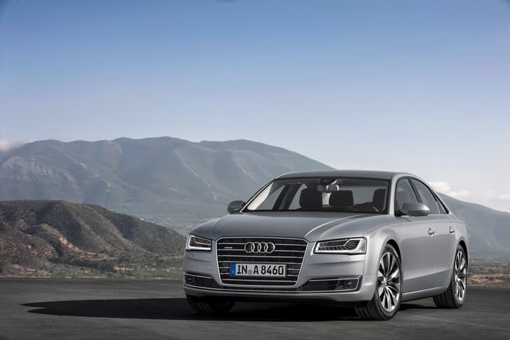 Audi A8 facelift photo gallery